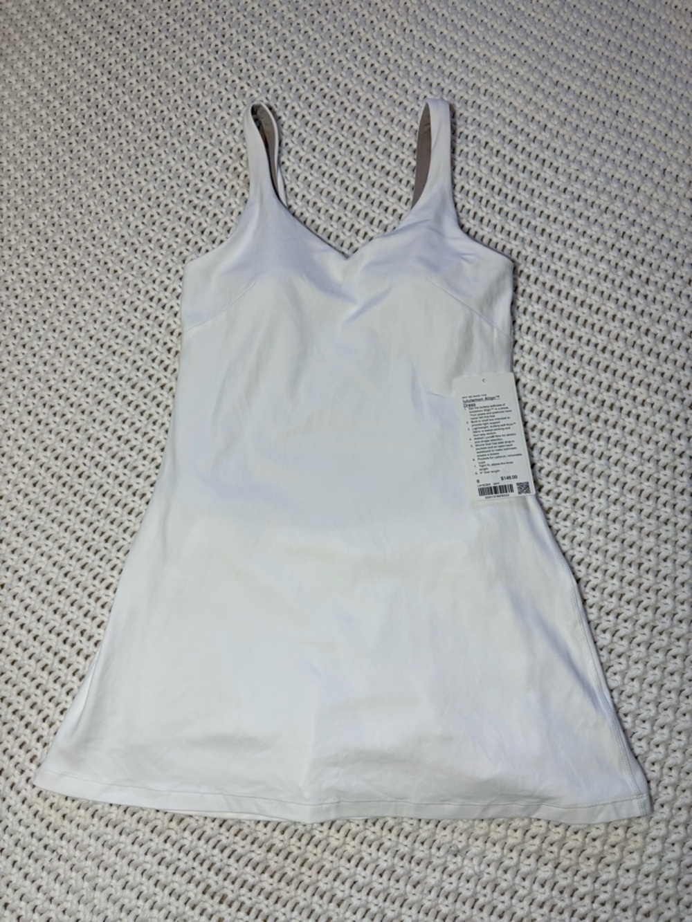 lululemon align dress in white size 8